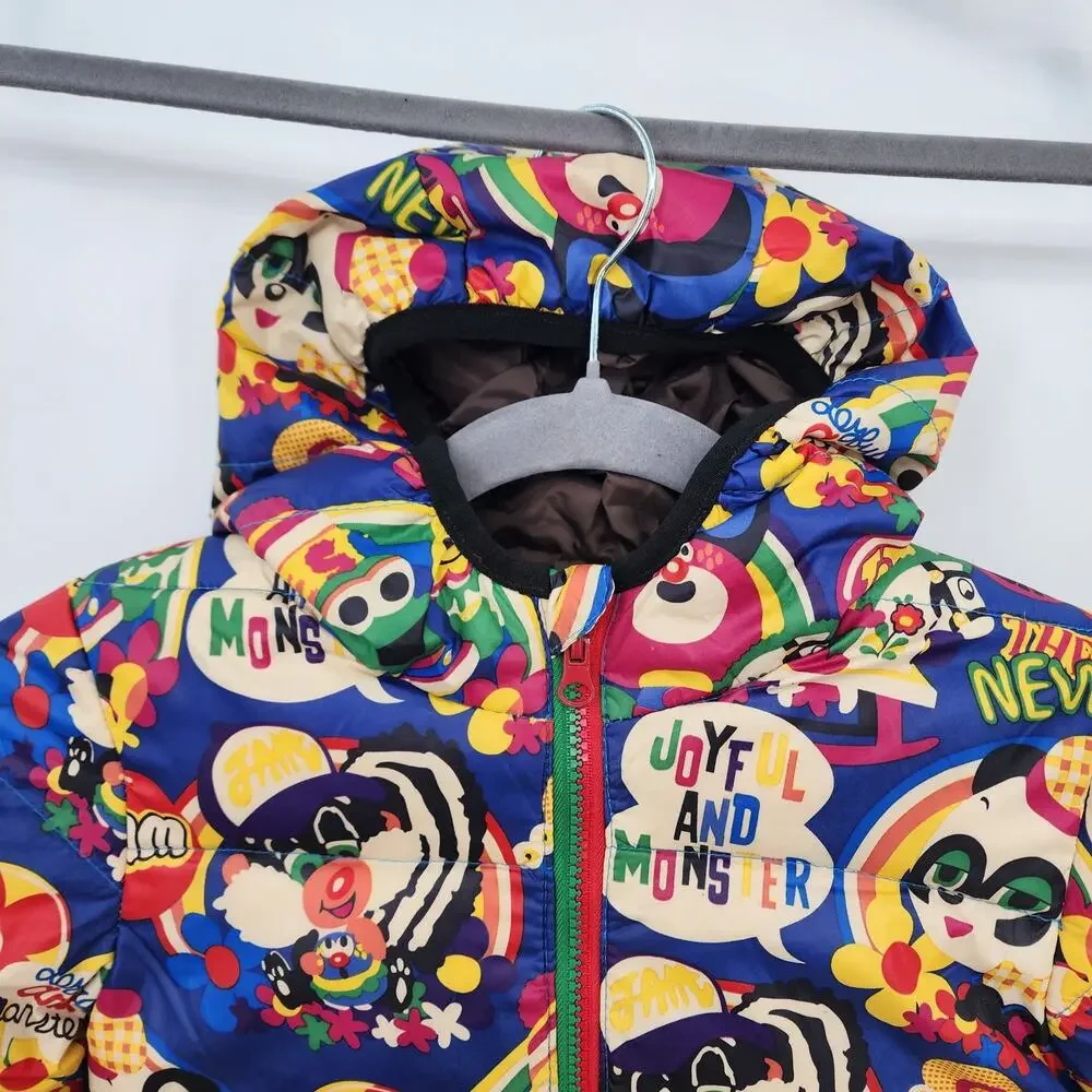 JAM Joyful & Monster Little Glee Monster Puffer‎ Jacket Size 5T